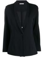 Stefano Mortari Single-breasted Loose Blazer - Blue