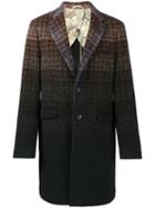 Etro - Gradient Check Coat - Men - Cotton/polyamide/wool - 48, Cotton/polyamide/wool