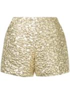 Bambah Metallic Textured Shorts