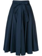 's Max Mara Pleated Midi Skirt - Blue