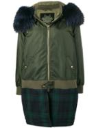 Mr & Mrs Italy Loose Bomber Jacket - Green