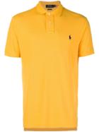 Polo Ralph Lauren Logo Short-sleeve Polo Top - Yellow