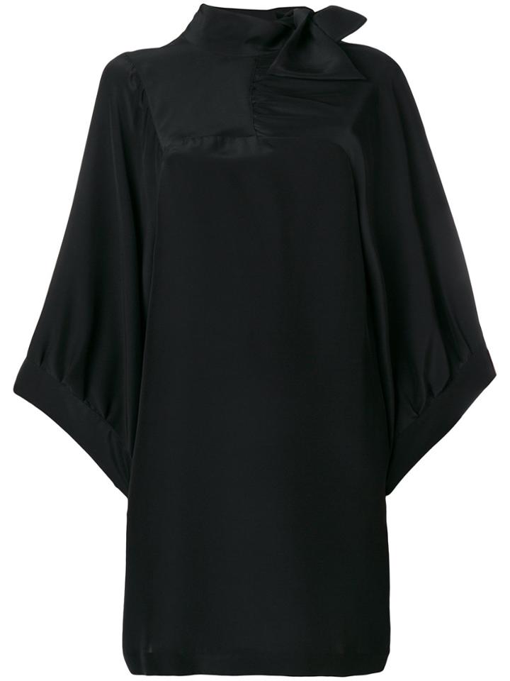 Maison Margiela Tie-neck Dress - Black