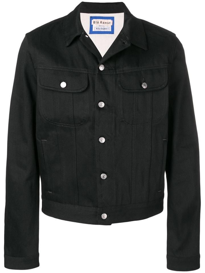 Acne Studios Tent Denim Jacket - Black