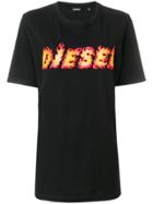 Diesel T-just-sh-fl T-shirt - Black