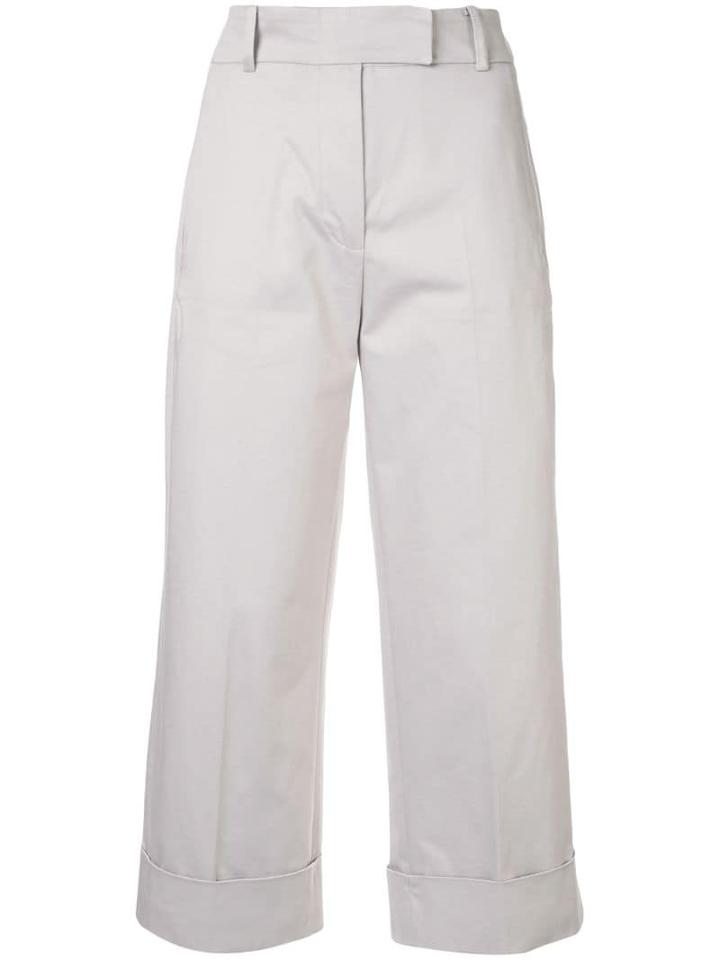 Silvia Tcherassi Beatrice Cropped Trousers - Grey
