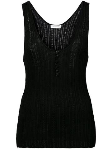 Altuzarra 'mirto' Knit Top - Black