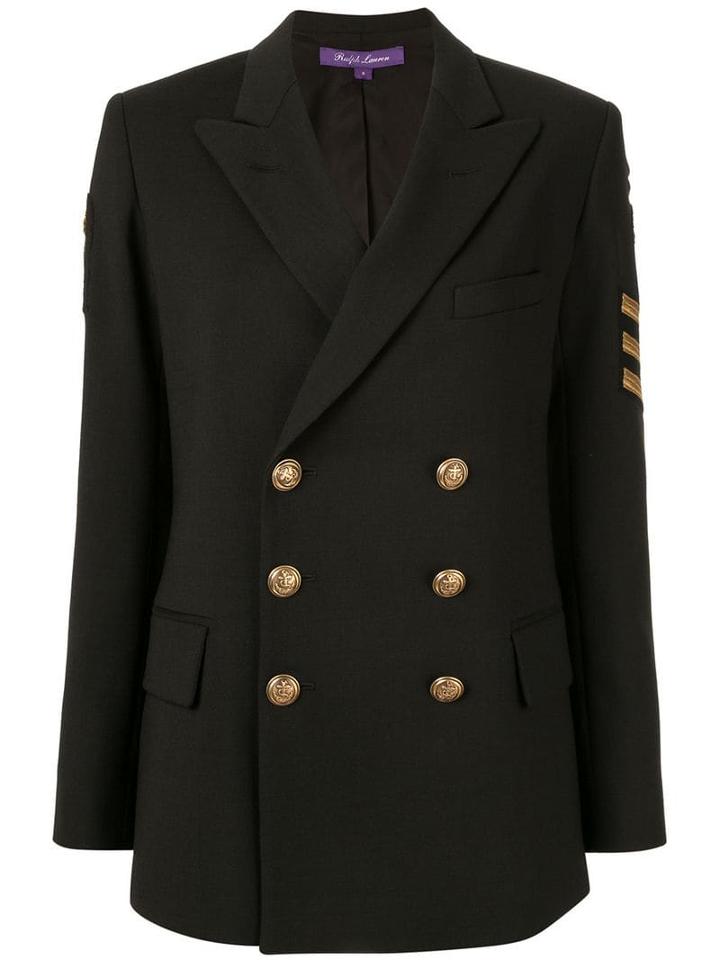 Ralph Lauren Collection Structured Blazer - Black