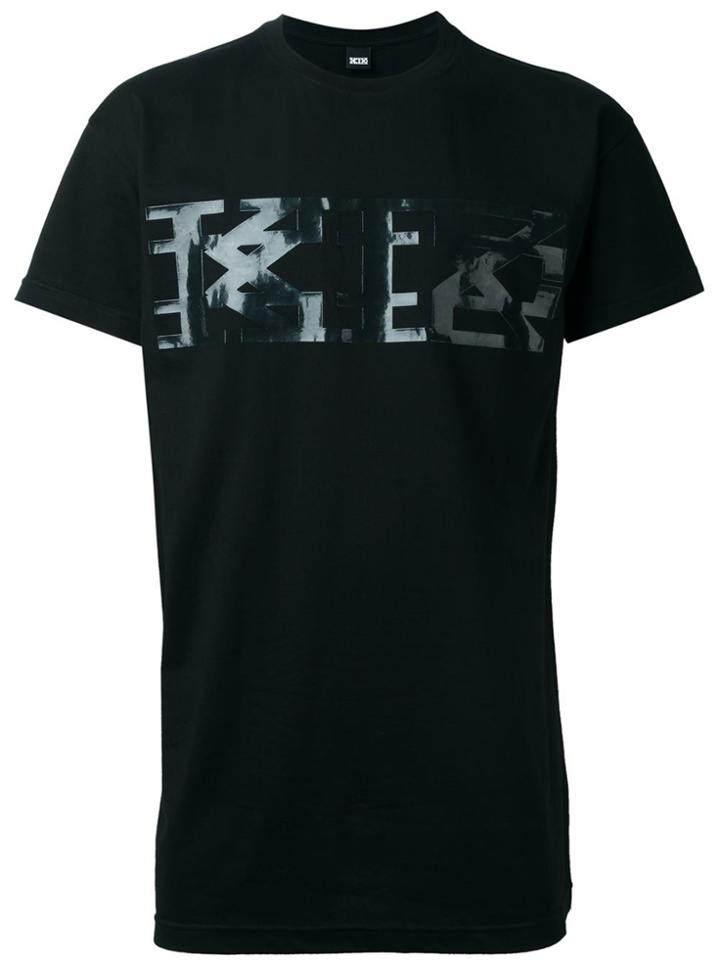 Ktz Logo Print T-shirt - Black