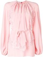 Stella Mccartney Lace Embellished Blouse - Pink