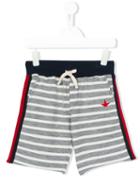 Macchia J Kids - Drawstring Striped Shorts - Kids - Cotton - 4 Yrs, Toddler Boy's, Blue
