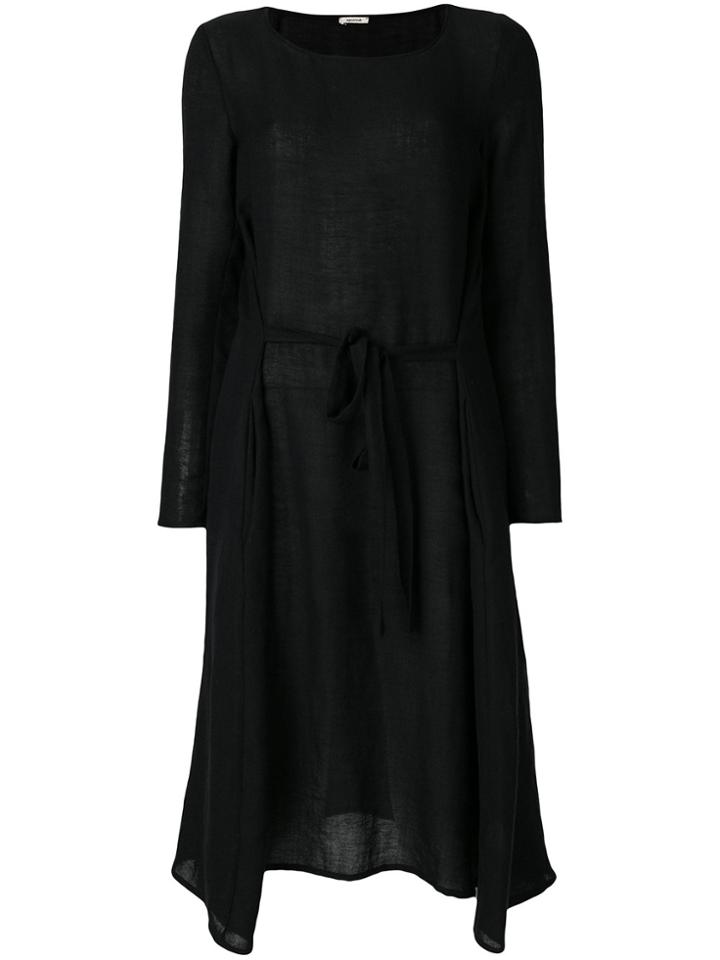 Apuntob Tie Waist Dress - Blue