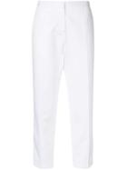 Marni Tailored Slim-fit Trousers - White