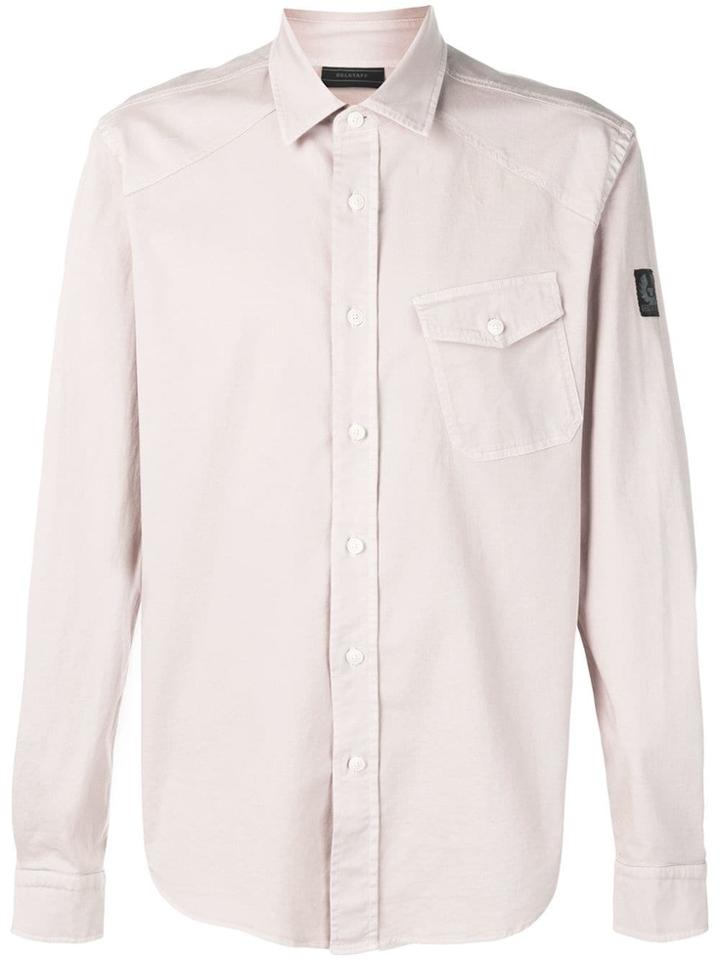 Belstaff Angled Pocket Shirt - Neutrals
