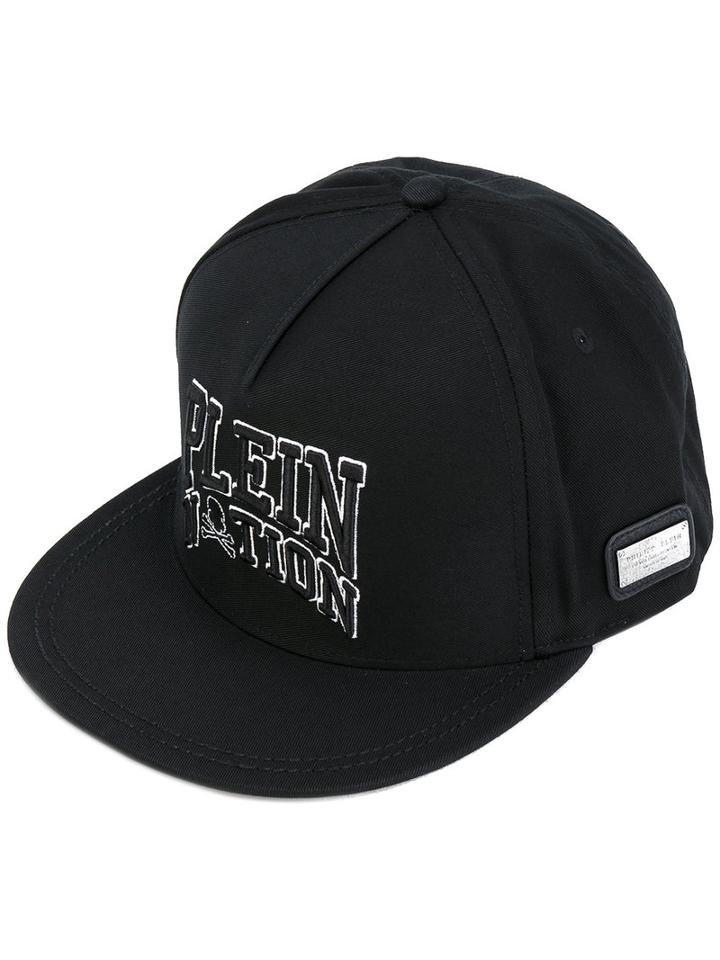 Palm Bay Baseball Cap - Men - Cotton - One Size, Black, Cotton, Philipp Plein