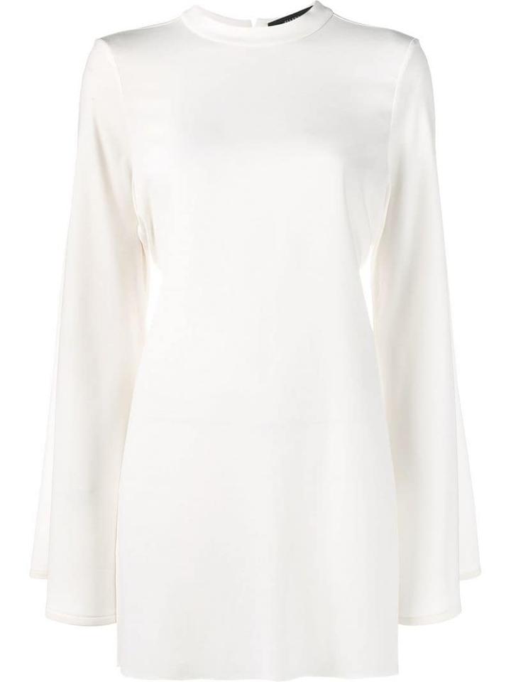 Ellery Long Sleeve Tunic Top - Neutrals