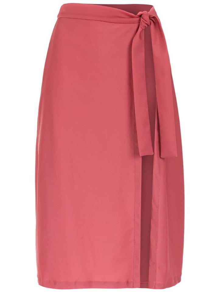 Adriana Degreas Pareo Midi Skirt - Pink
