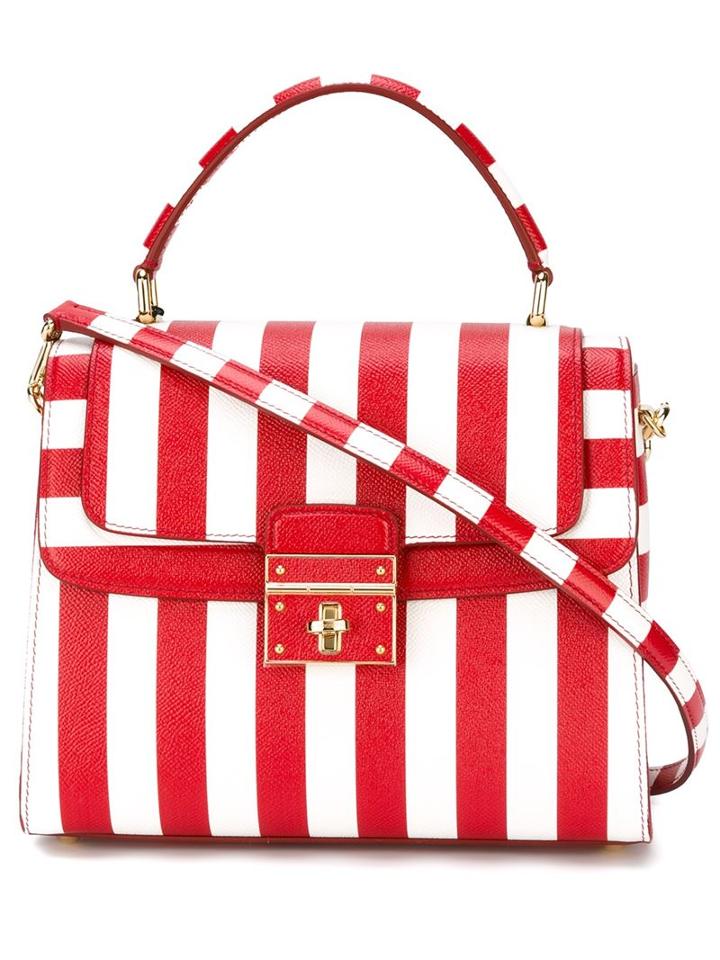 Dolce & Gabbana Greta Tote, Women's, Red, Leather