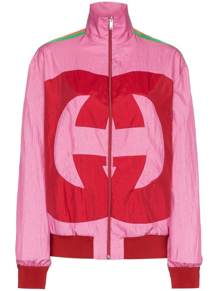 Gucci Cotton Sport Jacket - Pink & Purple