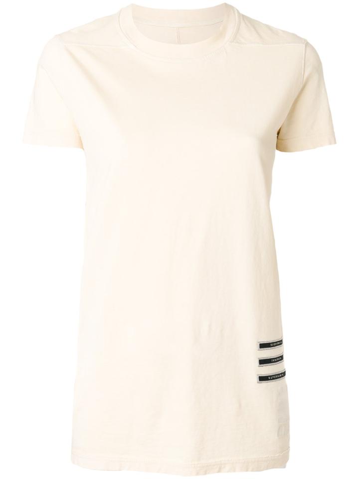 Rick Owens Drkshdw Human Patches T-shirt - Nude & Neutrals