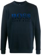Boss Hugo Boss Branded Sweatshirt - Blue