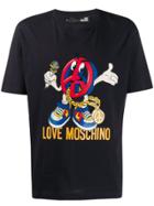 Love Moschino Branded T-shirt - Blue