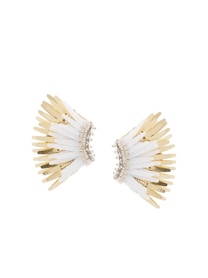 Mignonne Gavigan Wings Earrings - White