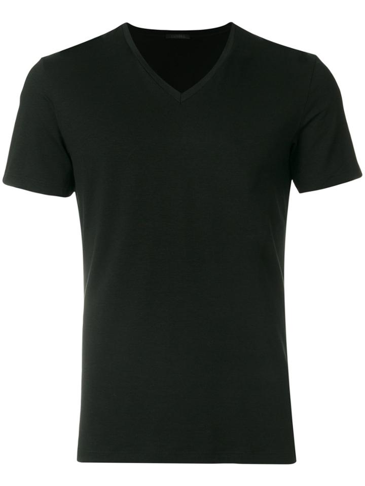 La Perla Challenge V-neck T-shirt - Black