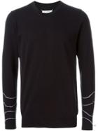 Maison Margiela - Wavy Intarsia Jumper - Men - Cotton/polyamide - S, Black, Cotton/polyamide