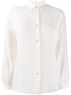Ps Paul Smith Classi Curved Hem Shirt - White