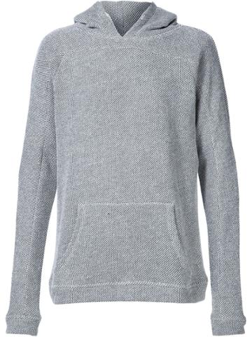 Black Fist Beach Hoodie - Grey