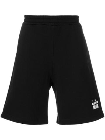 Msgm Msgm X Diadora Track Shorts - Black