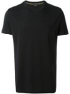 Diesel Round Neck T-shirt, Men's, Size: Xxl, Black, Cotton