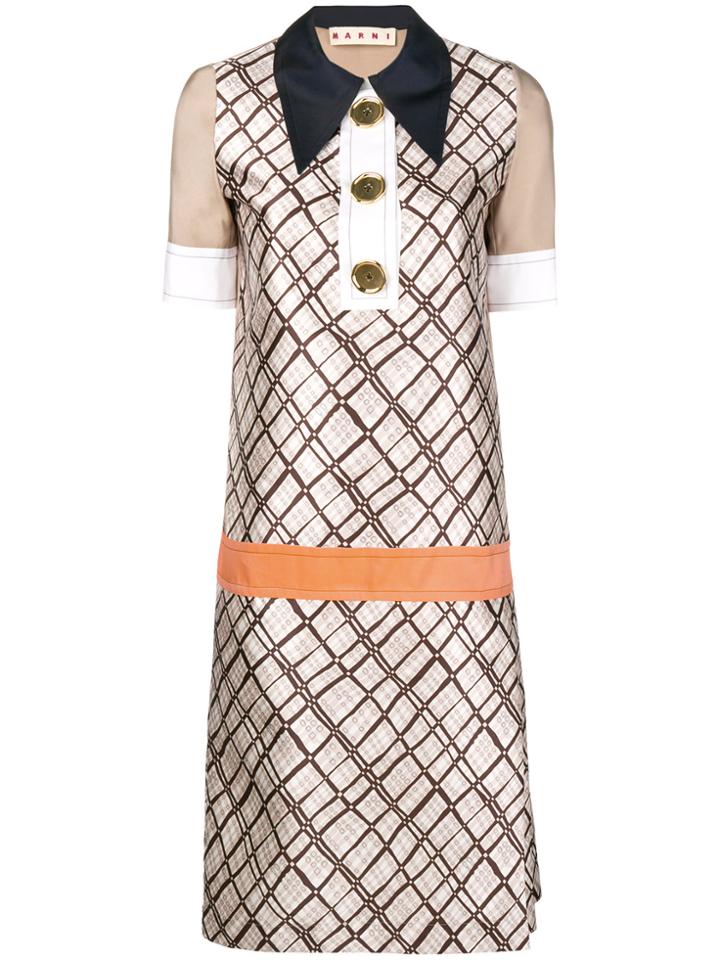 Marni Mid-length Dress - Nude & Neutrals