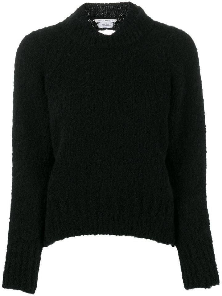 Cecilie Bahnsen Open Back Knitted Jumper - Black