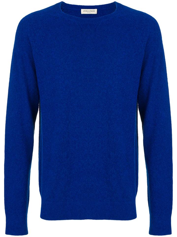 Al Duca D'aosta 1902 Brushed Knit Jumper - Blue