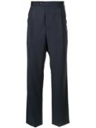 Gieves & Hawkes Formal Tailored Trousers - Blue