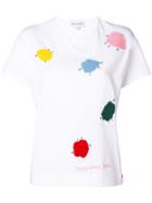 Mira Mikati Snap Side Embroidered T-shirt - White