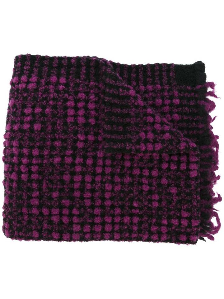 Faliero Sarti 'bic Boc' Scarf, Women's, Black, Silk/polyamide/cashmere/virgin Wool