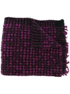 Faliero Sarti 'bic Boc' Scarf, Women's, Black, Silk/polyamide/cashmere/virgin Wool