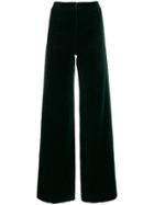 Emanuel Ungaro Pre-owned 1970's Wide-leg Trousers - Green