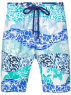 Vilebrequin Printed Swim Shorts - Blue