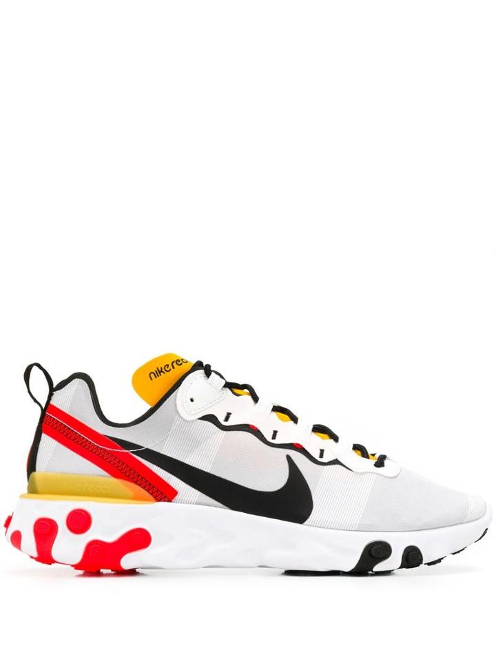 Nike Nike React Element 55 Sneaker - White
