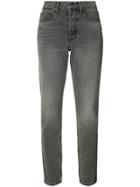 Grlfrnd Stonewashed Skinny Jeans - Grey