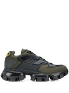 Prada Cloudbust Thunder Knit Sneakers - Green