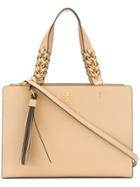 Tory Burch Brooke Satchel - Nude & Neutrals