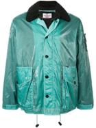 Supreme X Stone Island New Silk Light Jacket Ss19 - Green