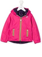 K Way Kids 'jacques' Reversible Padded Jacket, Girl's, Size: 10 Yrs