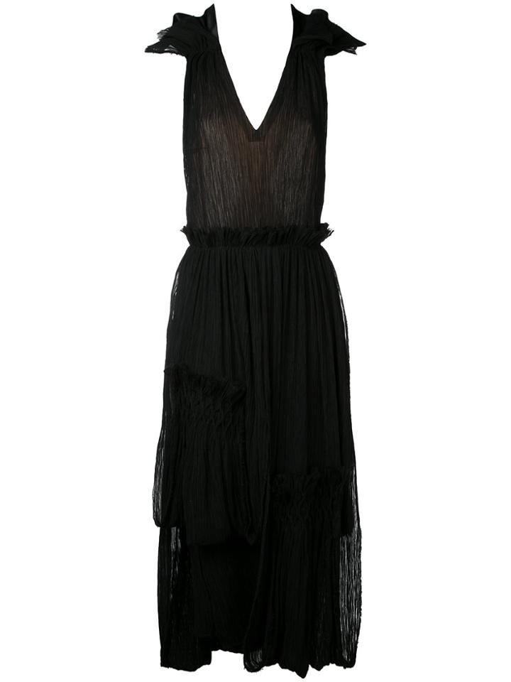 Litkovskaya Diamond Strapped Dress - Black