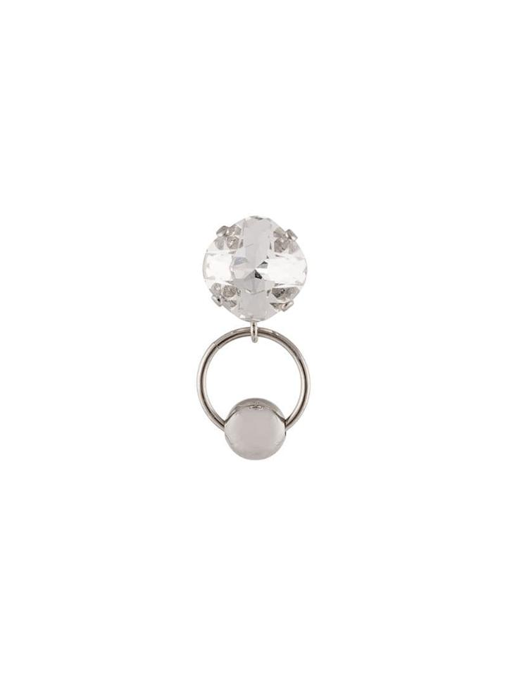 Justine Clenquet Nancy Single Earring - Silver